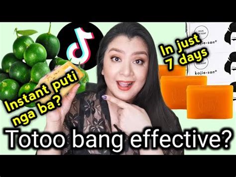 PAMPAPUTI NG BALAT GAMIT ANG KOJIC SOAP AT .